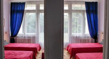 Санаторий Малая Бухта, номер 4 местный 2 комнатный Семейный с балконом, Корпус 2 «Семейный». Фото 